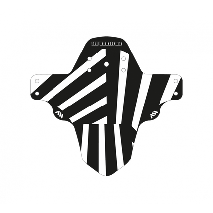 All Mountain Style Mudguard - Reflective Dazzle - AMSMG1DZBK - Aerolux