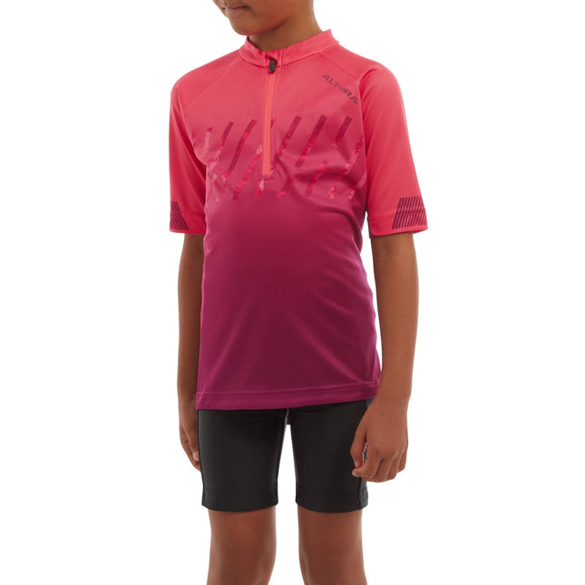 Altura Kids Airstream Short Sleeve Cycling Jersey 2022 - AL25KAIRS2-99-11 - Aerolux