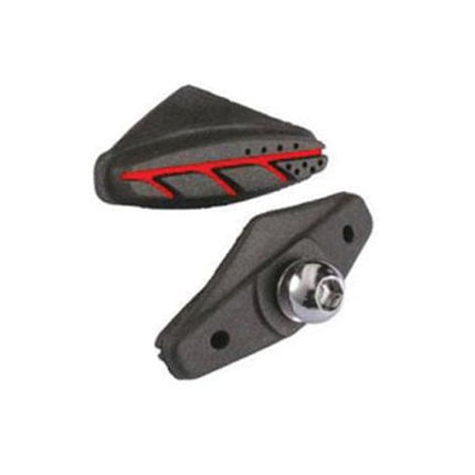 Ashima One Piece Road Shoe/Pad - Black & Orange, AR66 105 - ASAR67 - Aerolux