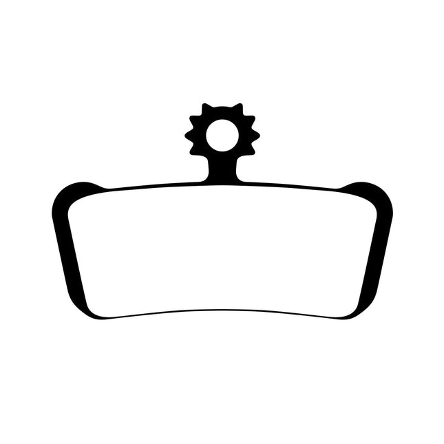 Ashima Semi - Metal Pads - SRAM G2/Guide/Avid X0 Trail/Avid Elixir Trail - ASAD706SM - Aerolux