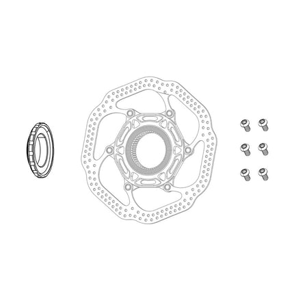 Avid Spare - Rotor Spare Parts Avid Rotor/HUB Shim - A150400 - Aerolux