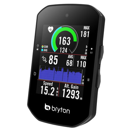 Bryton S500T GPS Cycle Computer Bundle With Speed/Cadence & Heart Rate - BRYS500T - Aerolux