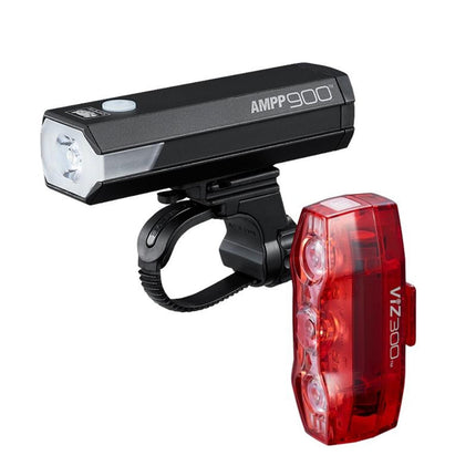 CatEye AMPP 900 / VIZ 300 Bike Light Set - CA490A900V300C - Aerolux