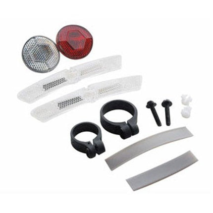 CatEye Bicycle Front & Rear Wheel Reflector Set - CA525REFL7 - Aerolux