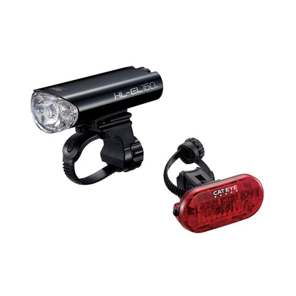 Cateye EL - 160 / Omni 5 Bike Light Set - CA490EL160155 - Aerolux