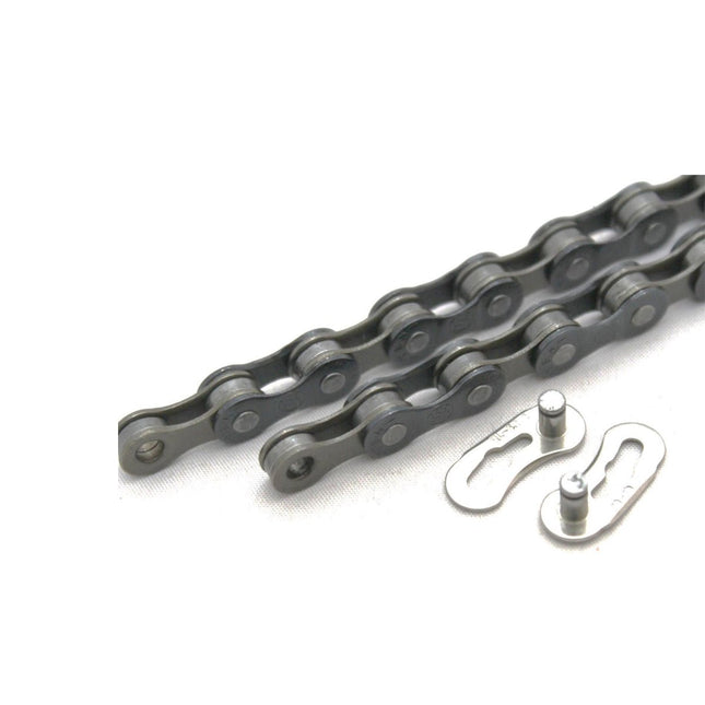Clarks 9 Speed Chain 1/2x 11/128 x 116 Links Compatible w/ Most Derailleur Systems QR Link Inc. - C9 - Aerolux