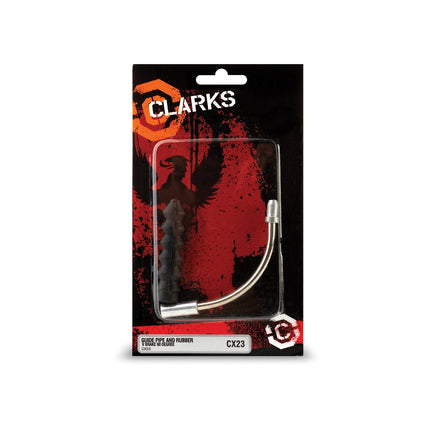 Clarks Guide Pipe 135&deg; Bend w/ Rubber Boot for V - Brake - CX24C - Aerolux