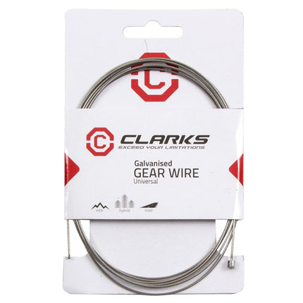 Clarks Universal Galvanised Inner Gear Wire Tube Nipple W1.1 x L2275mm Fits All Major Systems - W5056C - Aerolux