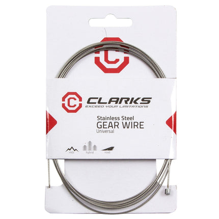 Clarks Universal S/S Tube Nipple Inner Gear Wire W1.1 x L2275mm Fits All Major Systems - W6082SS - Aerolux
