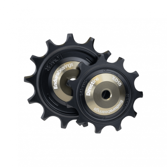Enduro Bearings XD15 Direct Line Pulley Wheels for SRAM 12sp - BKCJ-0402 - Aerolux