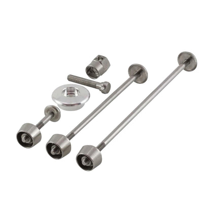 Pitlock Set 02 Front Wheel, Rear Wheel, Seat Post & Ahead Headset System - PISET2GA6 - Aerolux