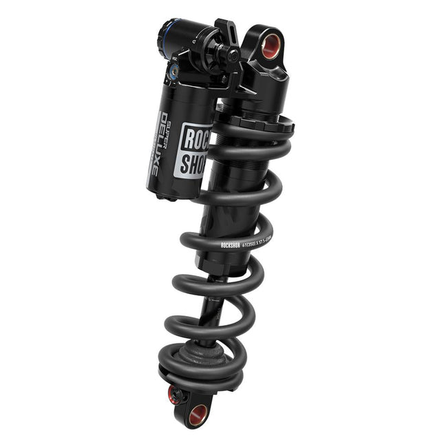 RockShox Rear Shock Super Deluxe Ultimate Coil RC2T - Linearreb/Lowcomp, Adj Hydraulic Bottom Out (Spring Sold Separately) 320Lb Theshold, Standard Standard - B1 - RSSDLC8359017 - Aerolux