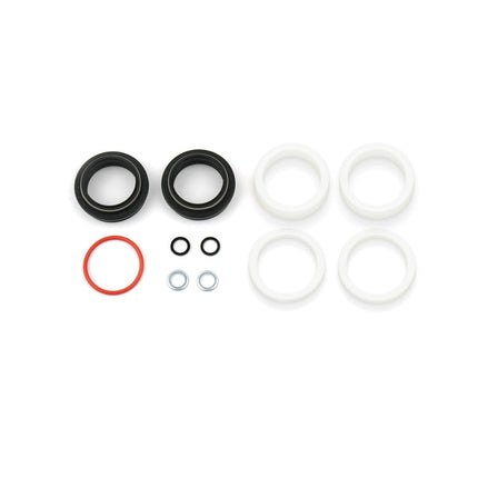 Rockshox Spare - Fork Dust Wiper Upgrade Kit - 30mm Black Flanged Low Friction Seals (Includes Dust Wipers, 5mm & 10mm Foam Rings) - XC30/30Gold/30Silver/Paragon/Psylo/DUKE 2021 - RS8045000 - Aerolux