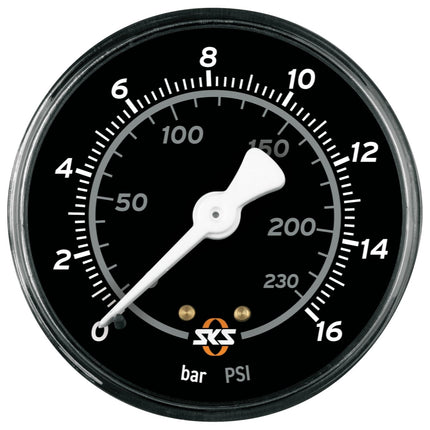 SKS Pressure Gauge 63 Mm, 16 Bar/230 Psi - SKX11933 - Aerolux