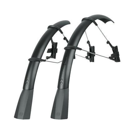 SKS Raceblade Pro XL Stealth Series Mudguard Set - SKMRBPXLSSB - Aerolux