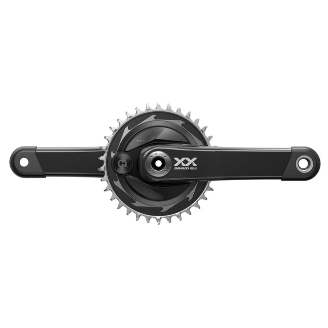 SRAM Crankset Powermeter XXSL Eagle Spider Q168 55mm Chainline Dub Black 34T T - Type (BB Not Included) 2023 - PMQ8637000 - Aerolux