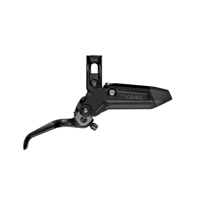SRAM Disc Brake Level Silver Stealth 2 Piston - Aluminum Lever, Stainless Hardware, Reach Adj, Front Hose (Includes MMX Clamp, Rotor/Bracket Sold Separately) C1 - DBS8232000 - Aerolux