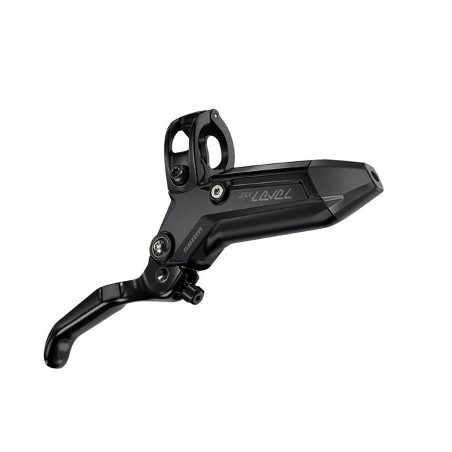 SRAM Disc Brake Level Silver Stealth 4 Piston - Aluminum Lever, Stainless Hardware, Reach Adj, Front Hose (Includes MMX Clamp, Rotor/Bracket Sold Separately) C1 - DBS8230000 - Aerolux