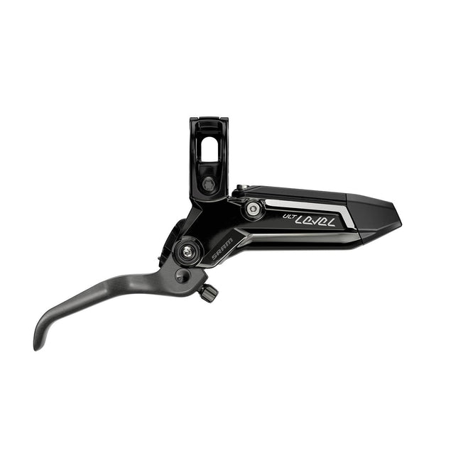 SRAM Disc Brake Level Ultimate Stealth 2 Piston - Carbon Lever, Ti Hardware, Reach Adj, Rear Hose (Includes MMX Clamp, Rotor/Bracket Sold Separately) C1 - DBS8196001 - Aerolux
