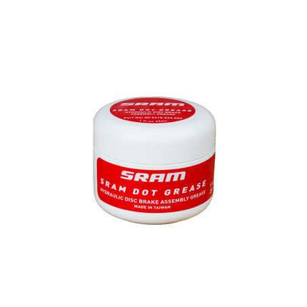 SRAM Dot Assembly Grease 1OZ - Recommended For Lever pistons, Hose Compression Nuts, Threaded Barbs & Olives - PSG8023000 - Aerolux