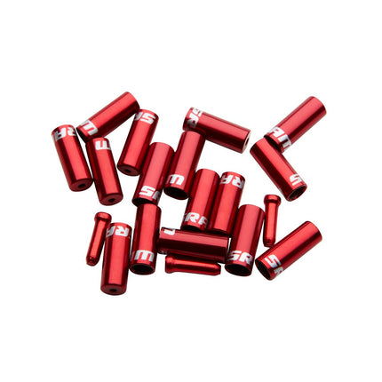 SRAM Ferrule Kit Aluminum Red - includes Shift 4.0mm Qty 10 Brake 5.0mm Qty 6 Cable Tip Qty 4 - W010020 - Aerolux
