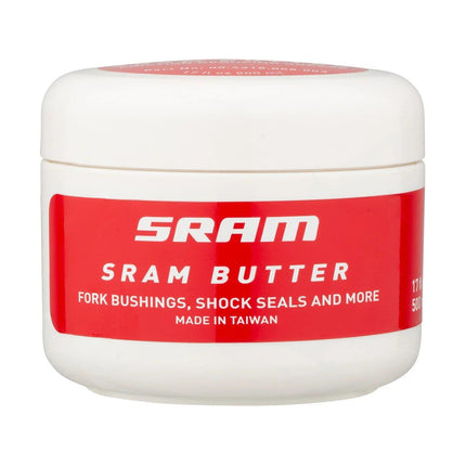 SRAM Grease SRAM Butter 500ml Container Friction Reducing Grease by Slickoleum - Recommended for SRAM Double Time Hubs & Wheels RockShox Forks and Reverb Service - SMS8008003 - Aerolux