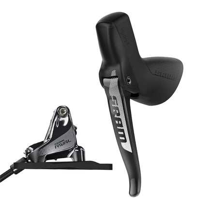 SRAM Hydraulic Disc Brake Rival1 Left Front Brake 950mm w Flat Mount Hardware (Rotor & Bracket sold separately) - SLRHD059002 - Aerolux