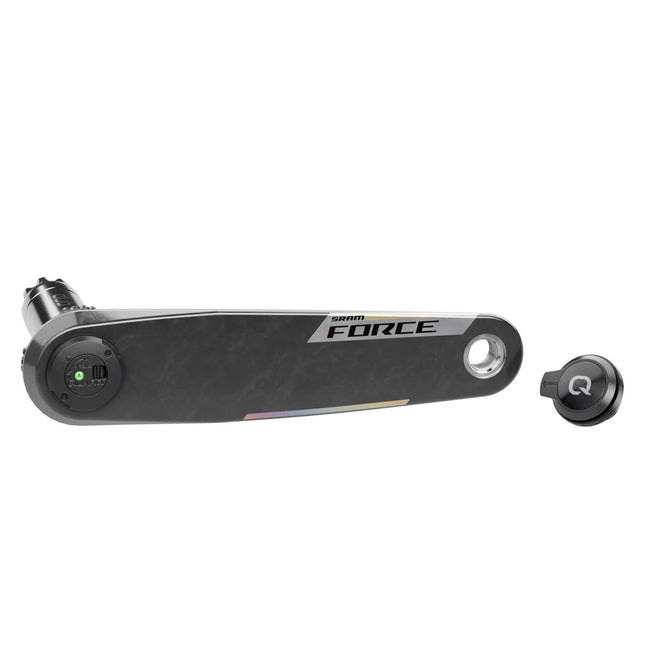 SRAM Left Arm and Power Meter Spindle FORCE E1 DUB WIDE (Right Arm/BB/Spider/Chainrings non included) - PMQ8402000 - Aerolux
