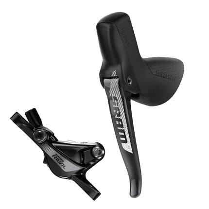 SRAM Rival1 Hydraulic Disc Brake (UK Style) Left Rear Brake 1800mm w Direct Mount Hardware (Rotor & Bracket sold separately) - SLRHD05901 - Aerolux