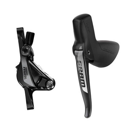 SRAM Shift/Hydraulic Disc Brake Rival22 (UK Style) Yaw Front Shift RearBrake 1800mm w Direct Mount Hardware (Rotor & Bracket solds eparately) - SLRHD144002 - Aerolux