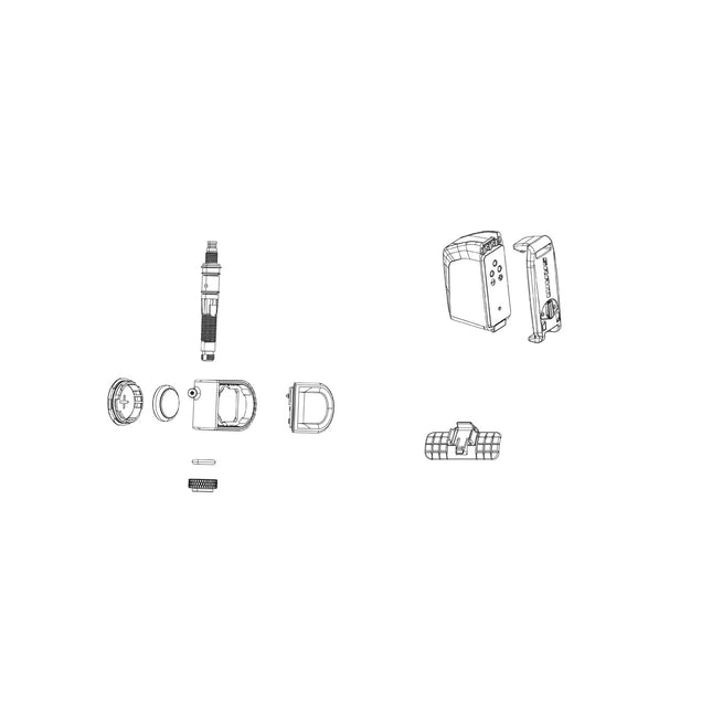 SRAM Spare - Electronic Controller Battery Hatch And O - Ring XX1, X01 Eagle AXS And Reverb AXS - SSP7018076001 - Aerolux