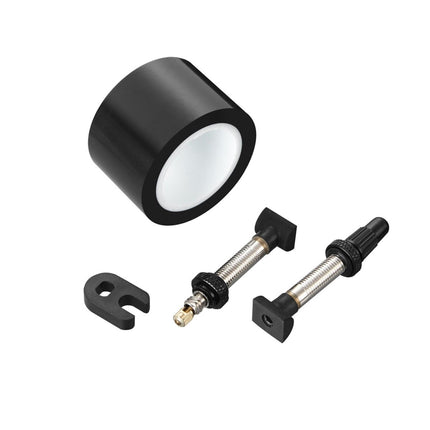 SRAM Tubeless Kit Includes 26mm Tape 2 Universal Valves & 1 Valve Core Wrench (Fits 21mm inner width rims Rise 60 [B1]/Roam - WH8126004 - Aerolux