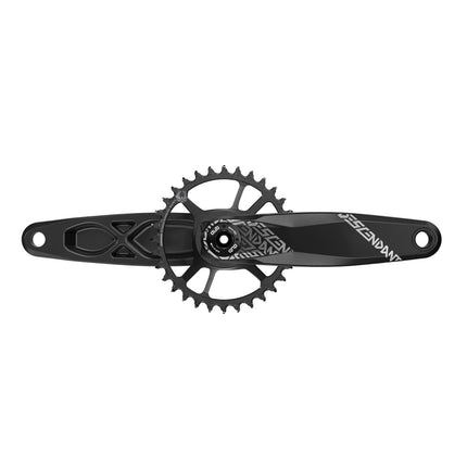 TRUVATIV Crank Descendant 6K Aluminum Eagle DUB 12s 175 w Direct Mount 32t X - SYNC 2 Chainring Black (DUB Cups/Bearings Not Included) - CW8532000 - Aerolux