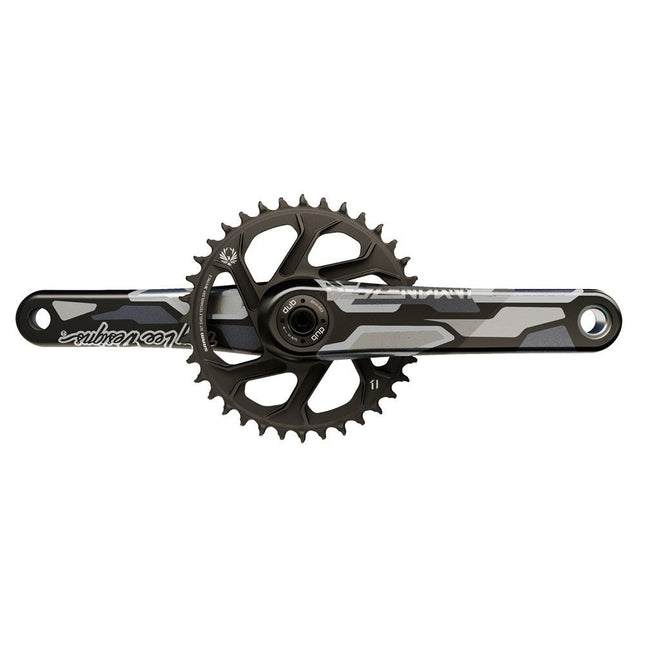 TRUVATIV Crank Descendant CoLab Troy Lee Designs Eagle All Downhill DUB83 12s With Direct Mount 36t X - SYNC 2 CNC Chainring - CW8606000 - Aerolux
