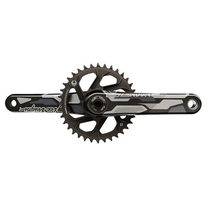 TRUVATIV Crank Descendant CoLab Troy Lee Designs Eagle Boost148 DUB 12s With Direct Mount 32t X - SYNC 2 Chainring - CW8577000 - Aerolux