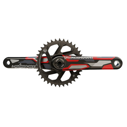 TRUVATIV Crank Descendant CoLab Troy Lee Designs Eagle Downhill DUB73 12s With Direct Mount 32t X - SYNC 2 Chainring - CW8579000 - Aerolux