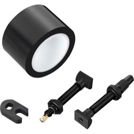 Zipp Tubeless Kit Includes 26mm Tape, 2 Universal Valves 44mm & 1 Valve Core Wrench (Fits 202, 30 Course) - ZPTK8084000 - Aerolux